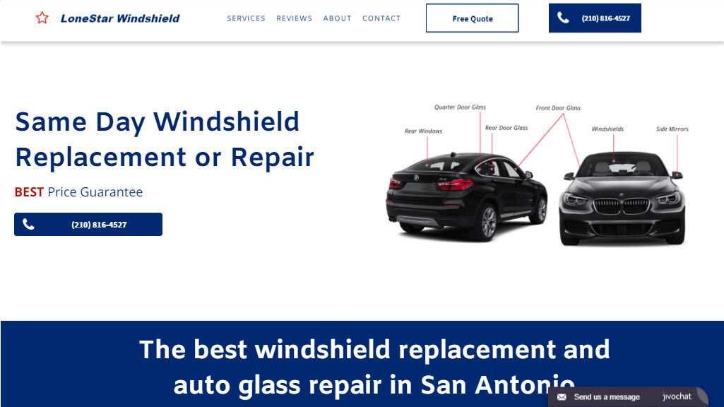 lonestarwindshield WP Waco